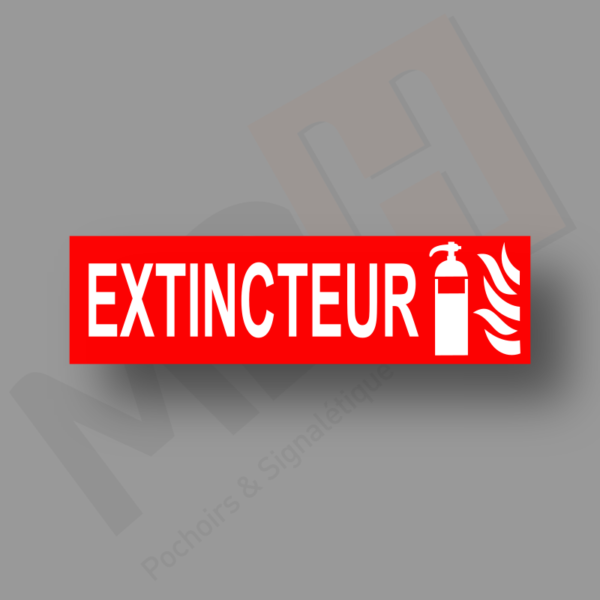 Plaque Extincteur Plaque Porte MDH