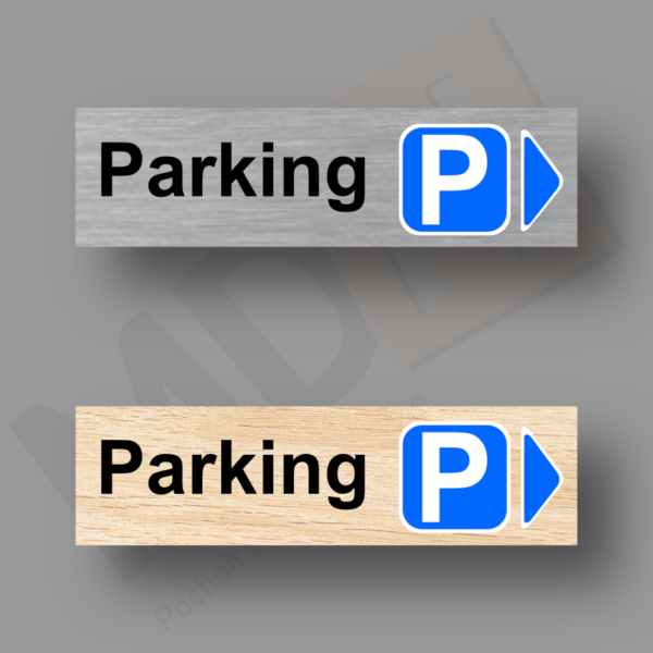 Parking Droite Plaque Porte MDH