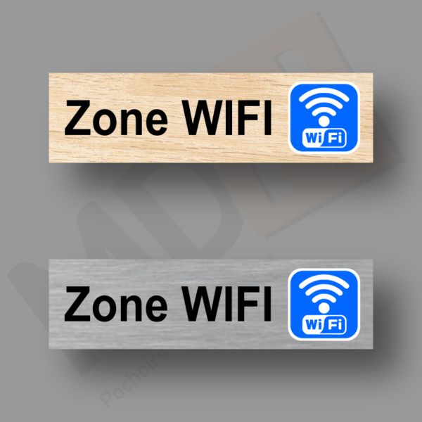 Zone WiFi Plaque Porte MDH