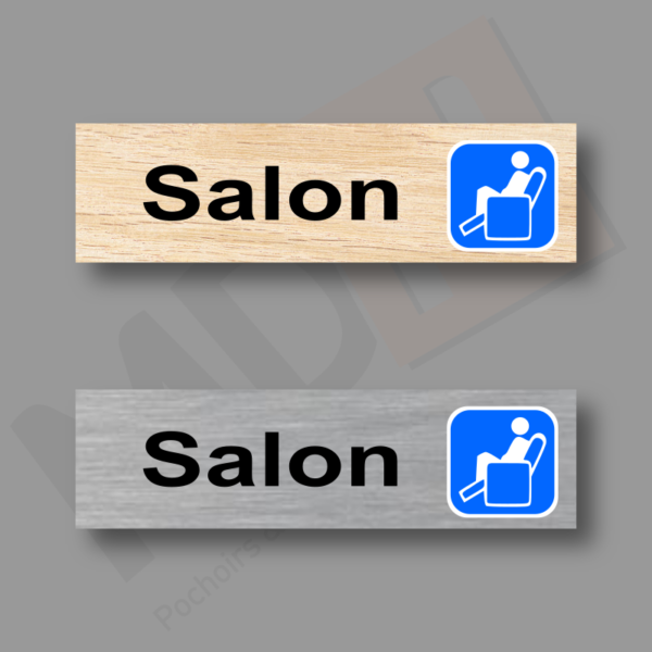 Salon Plaque Porte MDH