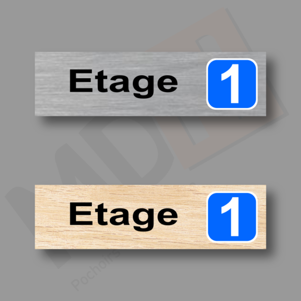 Etage Plaque Porte MDH