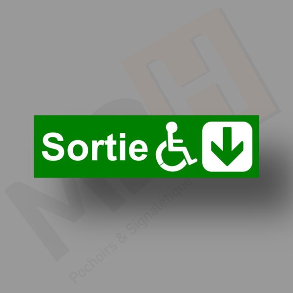 Sortie Handicap Bas Plaque Porte MDH