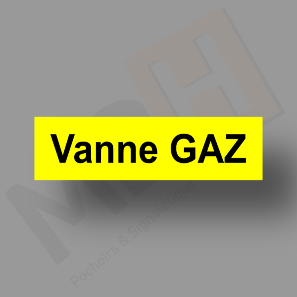 Vanne Gaz Plaque Porte MDH