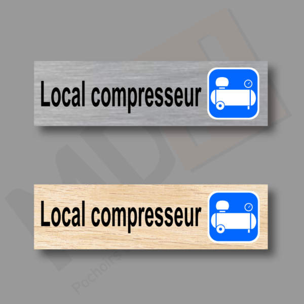 Local Compresseur Plaque Porte MDH