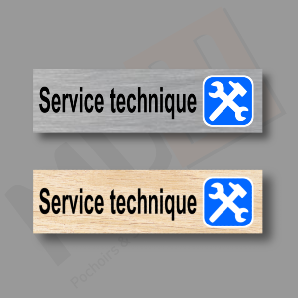 Service Technique Plaque Porte MDH