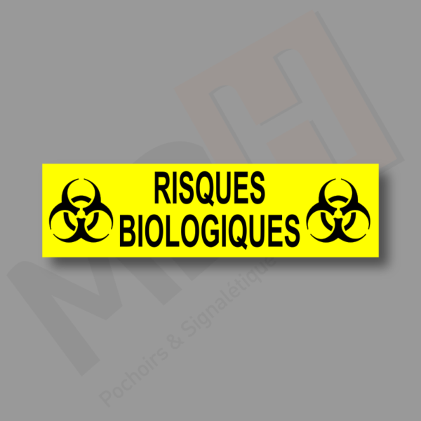 Risques Biologiques Plaque Porte MDH