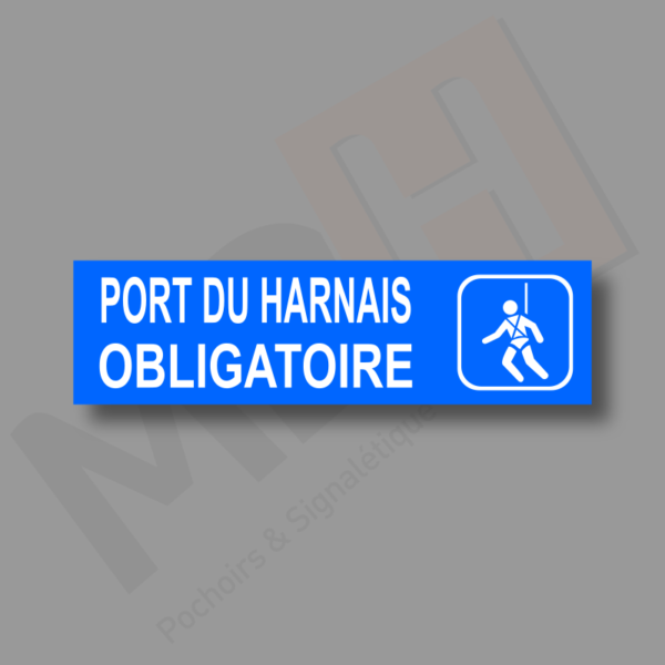 1118 Port Harnais Obligatoire Plaque Porte MDH