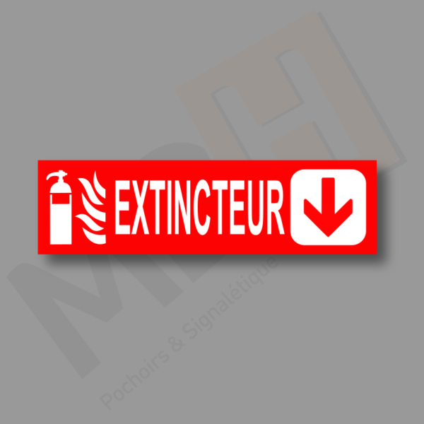 Extincteur Bas Plaque Porte MDH