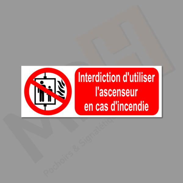 Interdiction ascenseur